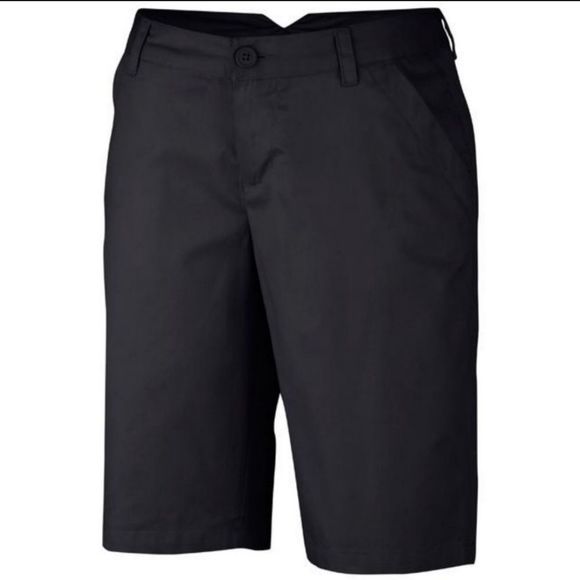 NWT Women’s Size 6 Columbia Kenzie Cove Black Bermuda Shorts 11" Inseam.Waist 1 - Picture 1 of 9
